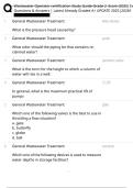 Wastewater Operator certification Study Guide-Grade 2 Exam &lpar;2025&rpar; ExamQuestions & Answers &vert; Latest Already Graded A&plus; UPDATE 2025&vert;2026&excl;&excl;