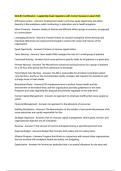 NEA-BC Certification - Leadership Exam Questions with Correct Answers Latest 2025