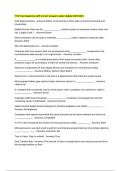 ITSC Test Questions with Correct Answers Latest Update 2025-2026