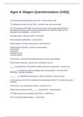 Ages & Stages Questionnaires &lpar;ASQ&rpar; Questions and Answers