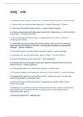 ASQ - 150 QUESTIONS AND ANSWERS 2025