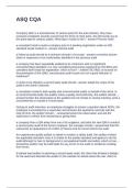 ASQ CQA QUESTIONS WITH SOLUTIONS
