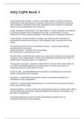 ASQ CQPA Book 1 Questions and Answers Fully Solved