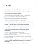PTE-ASQ QUESTIONS AND ANSWERS CORRECT