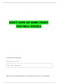 ADVANCED HEALTH ASSESSMENT QUIZ 2 QUESTIONS WITH COMPLETE ANSWERS