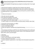 National Home Inspector Exam &lpar;NHIE&rpar; Whole House Practice Quiz Exam Questions and Answers 100&percnt; Pass &vert;Verified and Updated 