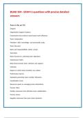 BUAD 304 - EXAM 2 questions with precise detailed answers