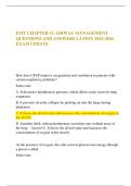  EMT CHAPTER 11 AIRWAY MANAGEMENT QUESTIONS AND ANSWERS LATEST 2025-2026 EXAM UPDATE