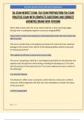 OA EXAM NEWEST EXAM &sol;OA EXAM PREPARATION&sol;OA EXAM  PRACTICE EXAM WITH COMPLETE QUESTIONS AND CORRECT  ANSWERS&vert; BRAND NEW VERSION&excl;
