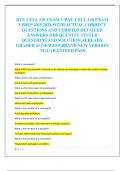 BYU CELL 220 EXAM 3 &sol;BYU CELL 220 EXAM  3 PREP 2025&sol;2026 WITH ACTUAL CORRECT  QUESTIONS AND VERIFIED DETAILED  ANSWERS &vert;FREQUENTLY TESTED  QUESTIONS AND SOLUTION&vert;ALREADY  GRADED A&plus;&vert;NEWEST&vert;BRAND NEW VERSION  &excl;&excl;&vert;GUARANTEED PASS