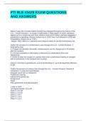 PTI BLE -3428 EXAM QUESTIONS AND ANSWERS