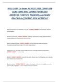 WGU D487 OA Exam 2025 &ndash; Organizational Behavior and Leadership Assessment Guide