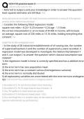 ECN 410 practice exam 3 Exam Questions and Answers 100&percnt; Pass &vert;Verified and Updated 