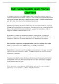HESI Fundamentals Exam Practice Questions
