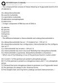 BCH3025 Exam 2 Lollylolly Exam Questions and Answers 100&percnt; Pass &vert;Verified and Updated 