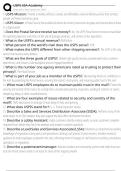 USPS SSA Academy Exam Questions and Answers 100&percnt; Pass &vert;Verified and Updated 