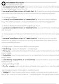 HPAM3600E Final Exam Exam Questions and Answers 100&percnt; Pass &vert;Verified and Updated 