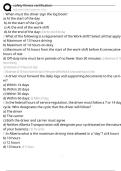 safety fitness certification Exam Questions and Answers 100&percnt; Pass &vert;Verified and Updated 