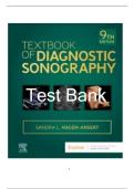 Test Bank Textbook of Diagnostic Sonography&comma; 9th Edition&comma; All Chapters Covered