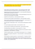 FDOT Asphalt Plant Level 1 Exam 2025&sol;2026 &vert; Complete Study Guide & Verified Questions with Correct Answers &lpar;Updated Edition&rpar;