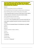 NCC ELECTRONIC FETAL MONITORING CERTIFICATION &lpar;EFM&rpar; EXAM&comma; PRACTICE EXAM AND TEST BANK 2025 &vert; ACCURATE REAL EXAM QUESTIONS AND ANSWERS &vert; EXPERT VERIFIED FOR GUARANTEED PASS &vert; GRADED A