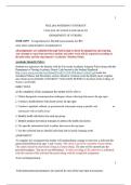 NUR 3275 Health History Assignments Guidelines CHILD Comprehensive Health Assessment for RN 2025-2026 Updated Solutions 
