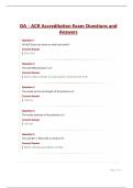 QA - ACR Accreditation Exam Questions and Answers&period;