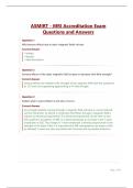 ASMIRT - MRI Accreditation Exam Questions and Answers&period;