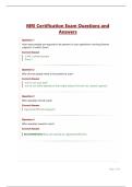 MRI Certification Exam Questions and Answers