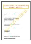 D174 EXAM UPDATED QUESTIONS AND CORRECT ANSWERS&period;