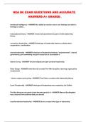 NEA BC EXAM QUESTIONS AND ACCURATE ANSWERS A&plus; GRADED 