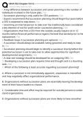 MHA 702 Chapter 10-12 Exam Questions and Answers 100&percnt; Pass &vert;Verified and Updated 