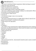 NURS 303 Exam &num;3 Exam Questions and Answers 100&percnt; Pass &vert;Verified and Updated 