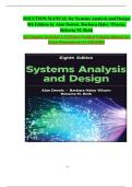 Solution Manual for Systems Analysis and Design&comma; 8th Edition by Alan Dennis&comma; Barbara Wixom&comma; Roberta M&period; Roth