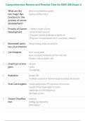 Comprehensive Review and Practice Test for NUR 356 Exam 4