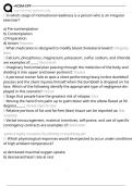 ACSM CPT Exam Questions and Answers 100&percnt; Pass &vert;Verified and Updated 