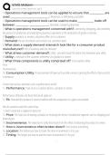 SCMG Midterm Exam Questions and Answers 100&percnt; Pass &vert;Verified and Updated 