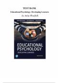Educational Psychology&colon; Developing Learners&comma; 10th Edition &ndash; Jeanne Ormrod &vert; Complete Test Bank with Answer Key