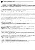 ACA 122 Chapters 7 and 8 Exam Questions and Answers 100&percnt; Pass &vert;Verified and Updated 