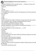 MCB4934&sol;MCB6937 Final Exam &lpar;Quiz Questions&rpar; Exam Questions and Answers 100&percnt; Pass &vert;Verified and Updated 