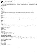 Indiana State HFA Test Exam Questions and Answers 100&percnt; Pass &vert;Verified and Updated 