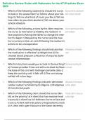 Definitive Review Guide with Rationales for the ATI Predictor Exam 2025