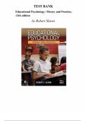 Educational Psychology&colon; Theory and Practice&comma; 13th Edition &ndash; Complete Test Bank &lpar;Chapters 1&ndash;14&rpar;