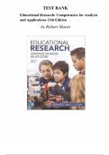 Educational Research&colon; Competencies for Analysis and Applications&comma; 12th Edition &ndash; Geoffrey E&period; Mills & L&period;R&period; Gay &vert; Complete Test Bank with Answer Key &lpar;Chapters 1&ndash;23&rpar;