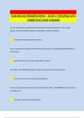 EXAM RELIAS OPERATING ROOM - ACUTE A&colon; 2025&sol;2026 WITH CORRECT&sol;ACCURATE ANSWERS