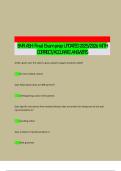 EMR ASHI Final Exam prep UPDATED 2025&sol;2026 WITH CORRECT&sol;ACCURATE ANSWERS