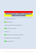 CNA TMU Practice Test 1 UPDATED Exam 2025&sol;2026 WITH CORRECT&sol;ACCURATE ANSWERS