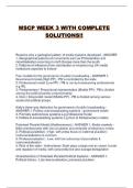 MSCP WEEK 3 WITH COMPLETE SOLUTIONS&excl;&excl;