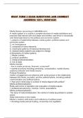 MSCP TERM 3 EXAM QUESTIONS AND CORRECT ANSWERS 100&percnt; VERIFIED&excl;&excl;