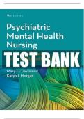 Psychiatric Mental Health Nursing &ndash; Test Bank Author&colon; Mary Townsend&comma; 9th Edition &lpar;2026&rpar;